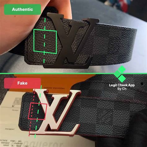 real and fake louis vuitton belt|how to check if louis vuitton is real.